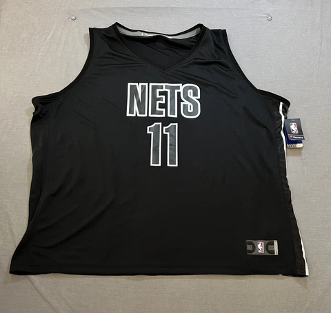 Kyrie Irving Brooklyn Nets Jersey Mens 5XL Black NBA Sleeveless Pullover Adult Cover