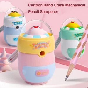 Anti Sticking Lead Pencil Sharpener Hand-cranked Mechanical Tool Students - Picture 1 of 15