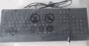 Acer - KB75211 - QWERTZ Keyboard Black - USB - DKUSB1P060 - New - Picture 1 of 4