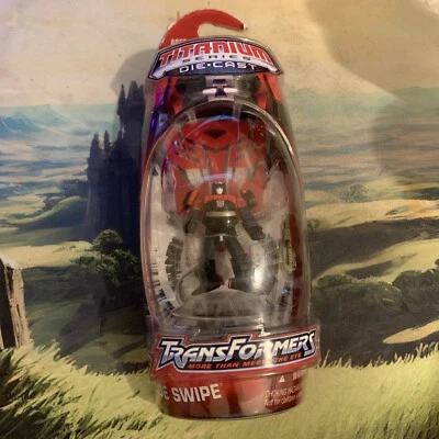 Transformers Titanium Series Die-Cast Side Swipe Hasbro Galoob New Sealed - Image 1 of 3