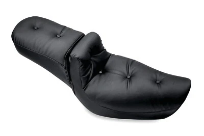 Mustang 75545 Black Duke Seat Regal for 2006-2017 Harley-Davidson Dyna Foto 1 de 2