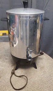 Mirromatic Mirro matic M-0130 10 to 30 cup coffee percolator - Good Spout - Picture 1 of 11