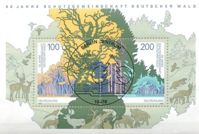 2. Germany 1997 - 50th Anniversary of the Society of Protection of German Woods - Image 1 of 2