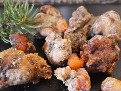 1oz Sap Pinon Resin Pine Resin Organic NM Mountains Piñon Hand Picked Pine Pitch - Image 1 of 4