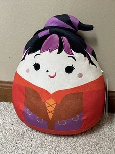 Squishmallow 8 Zoll Mary Sanderson HOCUS POCUS Halloween Disney Plüsch Neu mit Etikett  - Bild 1 von 6