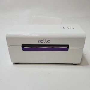 Termiczna drukarka etykiet rollo USB model x1040 i wszystkie kable + opakowanie 500 etykiet 4x6 - Zdjęcie 1 z 8