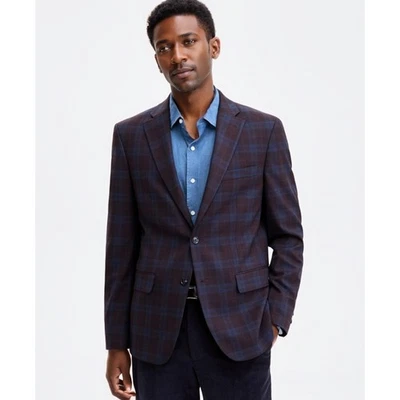 Casaco esportivo masculino Tommy Hilfiger 44S azul xadrez Conrad blazer terno jaqueta novo com etiquetas - Imagem 1 de 4