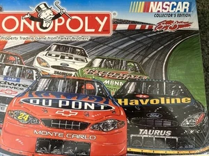 Monopoly NASCAR Sam Bass Collector's Edition Board Game 2002 NEW FACTORY SEALED - Picture 1 of 8