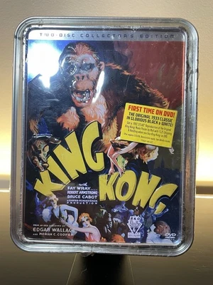 KING KONG DVD Box Set, 2-Disc Collector's Edition Tin BRAND NEW Sealed - Image 1 of 4