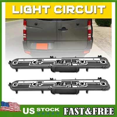 2X Placa de circuito de luz trasera con bombilla para Freightliner Sprinter 2500.3500 07-2018 Foto 1 de 4