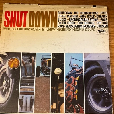 Various w/ The Beach Boys - "Shut Down" - LP, Mono - Image 1 of 4