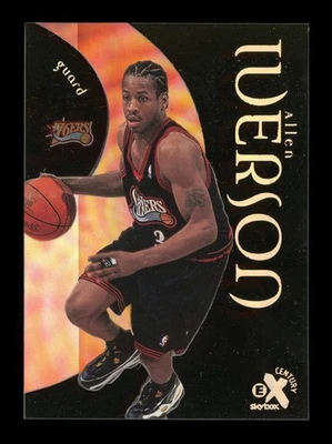 1998-99 eX Century: #  5 Allen Iverson Refractor NM-MT OR BETTER - Image 1 of 2