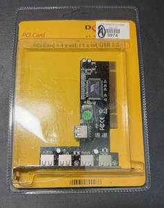 Delock 89028 - Tarjeta PCI USB 2.0 5 Puertos - Imagen 1 de 3