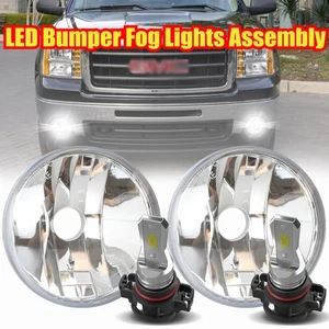 Par de luces antiniebla LED para parachoques GMC Sierra 1500 2500 3500 2007-2013 conjunto - Imagen 1 de 14