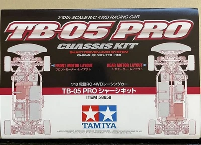 TAMIYA TB-05 PRO 1/10 Scale Chassis Kit 58658 On-Road - Image 1 of 4