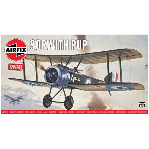 SOPWITH PUP KIT 1:72 Airfix Kit Aerei Nouveau modèle - Photo 1/1