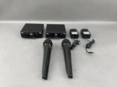 Lote de 2 sistemas de micrófono inalámbrico AKG WMS 40 Mini Pro SR40/HT40 Foto 1 de 4