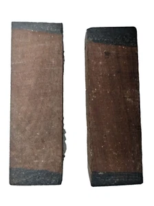 Pack of 2, Indian Rosewood Turning Blank Spindle Square Wood Blocks 2" x 6" - Picture 1 of 8
