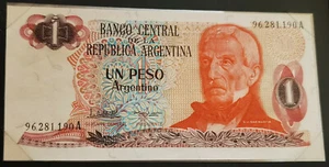 ARGENTINE / ARGENTINA -1 Peso ND (1983-1984) Pick 311a(2) - NEUF / UNC ! - Imagen 1 de 2