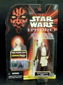 Star Wars Episode 1 Qui-Gon Jinn Naboo Action Figure New Sealed