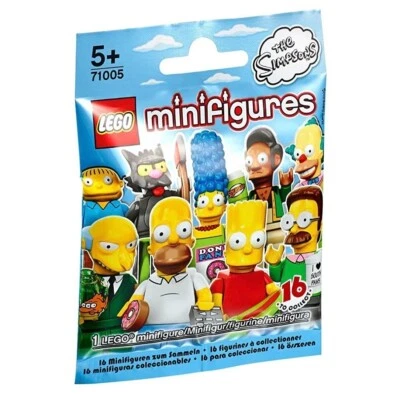 LEGO Minifigures 71005: The Simpsons Series (1 Figure Per Pack) Sealed - Image 1 of 4