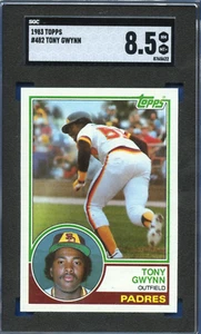 1983 Topps #482 Tony Gwynn Padres HOF RC SGC 8.5 NM-MINT+ - Bild 1 von 2