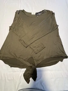 AMELIA JAMES Women’s NWT Elmwood Olive Blouse Shirt Top Size 3XL - Picture 1 of 10