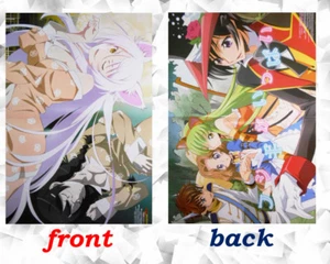 Bakemonogatari / Code Geass Poster Japanischer Anime Sexy Tsubasa Katze - Bild 1 von 1