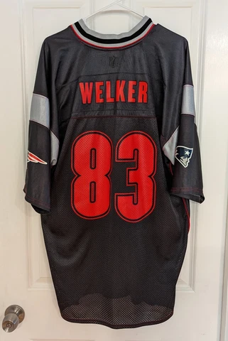 Reebok NFL Team Apparel Wes Welker Alternate N.E. Patriots Jersey XL Rare! Cover