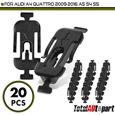 20Pcs Rocker Moulding Retainer Clips for Audi A4 A5 S4 S5 A4 Quattro 16 mm Nylon - Image 1 of 4