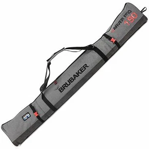 BRUBAKER Performance Ski Bag for 1 Pair of Ski and Poles - Gray - Picture 1 of 1