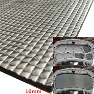 1X1.4M Glass Fibre Car Engine Bonnet Insulation Noise Hood Sound Proofing Heat - Picture 1 of 11