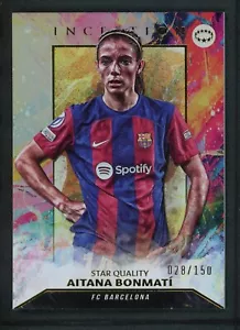 2024 AITANA BONMATI 028/150 TOPPS INCEPTION UEFA WOMEN S CHAMPIONS LEAGUE - Picture 1 of 2