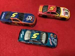 3 VINTAGE RARE NASCAR 1/64 diecast TERRY LABONTE looney tunes tony corny - Picture 1 of 7
