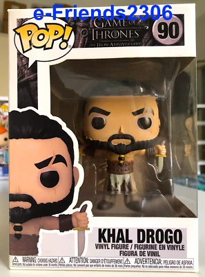 Original Funko 90 KHAL DROGO Game Of Thrones - Immagine 1 di 4