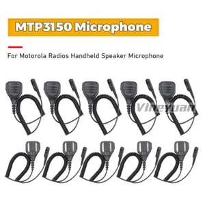 10PCS Speaker Mic For Motorola MTP3100 MTP3150 MTP3000 MTP3200 MTP3500 XPR3300 - Afbeelding 1 van 12