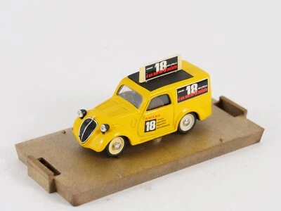 Brumm 1/43 Serie Oro 500 COMMERCIALE AMARO 18 Giallo - Immagine 1 di 4