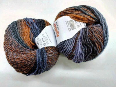 AZTECA KATIA Farbverlauf 7885 Wolle Strickwolle Schurwolle Stricken Mütze Loop - Bild 1 von 4