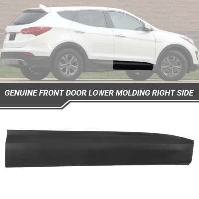 Decoración de puerta moldeada inferior de puerta delantera derecha para Hyundai Santa Fe Sport 2013-2018 Foto 1 de 4