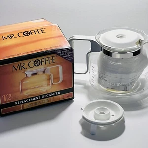 Mr. Coffee 12 Cup Replacement Decanter TD12 New In Open Box Vintage 1996 - Picture 1 of 6