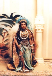 1:12 scale Dollhouse Doll Pattern QUEEN OF SHEBA PS917 Mailed Copy! - Picture 1 of 2