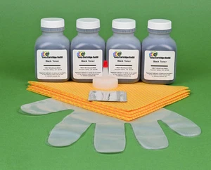 Canon PC 530 550 860 880 890 E-40 4-Toner Refill Kit. By Easy Cartridge Refill - Picture 1 of 1