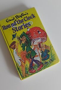 Round The Clock Stories Book by Enid Blyton 1985 Dean & Co Ltd Vintage