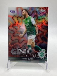 TOPPS SPFL CHROME 2021/22 GOAL MACHINES MARTIN BOYLE HIBERNIAN - Picture 1 of 2