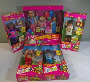 De colección. Muñeca Barbie McDonald’s Happy Meal 1993 y conjunto divertido de cumpleaños Mattel - ¡¡En caja original!!! - Imagen 1 de 6