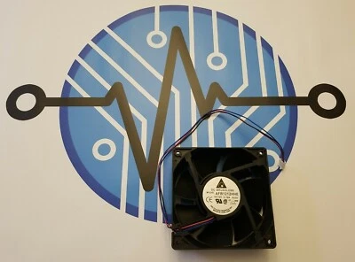 Delta Electronics 3-PIN High Airflow Cooling Fan AFB1212HHE 120x38mm DC12V 0.70A - Image 1 of 3