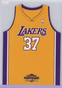 2009-10 PANINI THREADS JERSEY CUTS Ron Artest Metta World Peace LA Lakers #37 20 - Picture 1 of 2