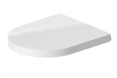 Asiento de inodoro Duravit ME by Starck con cubierta de cierre suave (blanco) modelo 0020190000 Foto 1 de 4