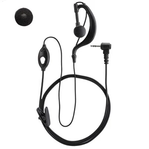 2x ABS T Head 1 Pin 2.5mm Plug Radio Walkie Talkie Headset Earpiece Earphone FG - Zdjęcie 1 z 10