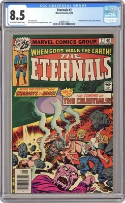 Eternals #2 CGC 8.5 1976 2089912001 - Image 1 of 2